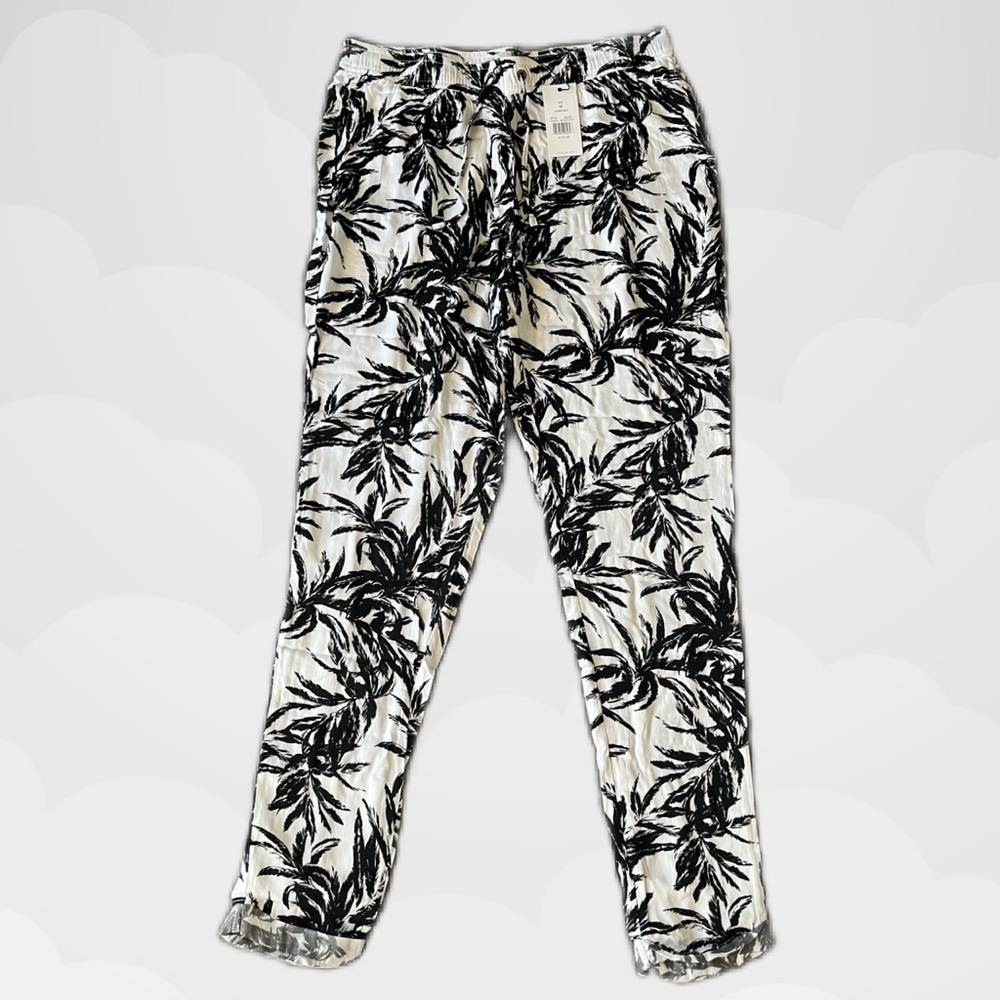 Onia Lauren Pant in Palm Print